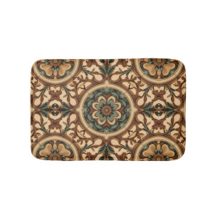 Vintage Arts & Crafts Craftsman, Mission Style  Bath Mat