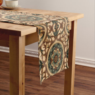 Vintage Arts & Crafts Craftsman, Mission Style Short Table Runner