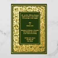 Vintage Arts & Crafts Floral & Bird Nests Border