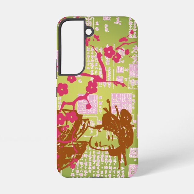 Vintage Asian Collage Samsung Galaxy S22 Case (Back)