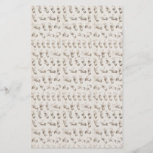 Vintage ASL Sign Language Christmas Gift Stationery