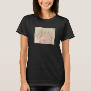 Vintage Astoria Ny Map 1893 T-Shirt
