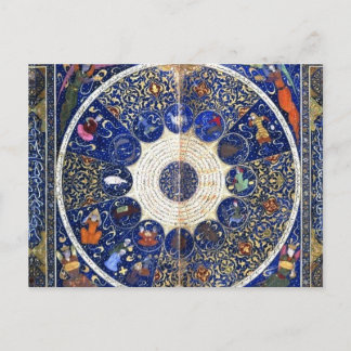 Vintage Astronomical Maps and Constellations Postcard