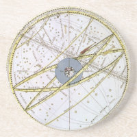 Vintage Astronomy Celestial by Matthaeus Seutter