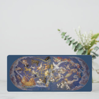 Vintage Astronomy Celestial Constellations Fresco