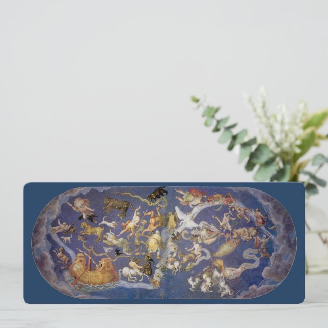 Vintage Astronomy Celestial Constellations Fresco (Standing Front)