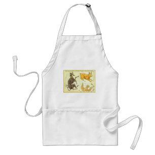 Vintage Astronomy, Celestial Map Star Chart in Sky Standard Apron