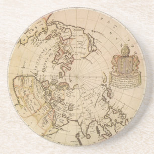 Vintage Astronomy, Celestial Planisphere Map Coaster