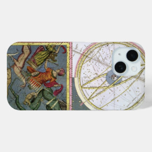 Vintage Astronomy, Comet Path by Matthaeus Seutter iPhone 15 Case