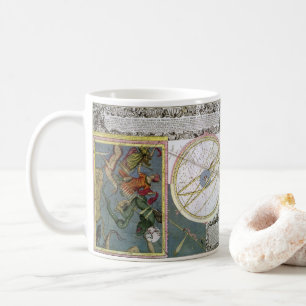 Vintage Astronomy, Comet Path by Matthaeus Seutter Coffee Mug