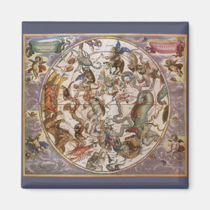 Vintage Astronomy, Constellations of Southern Sky Magnet