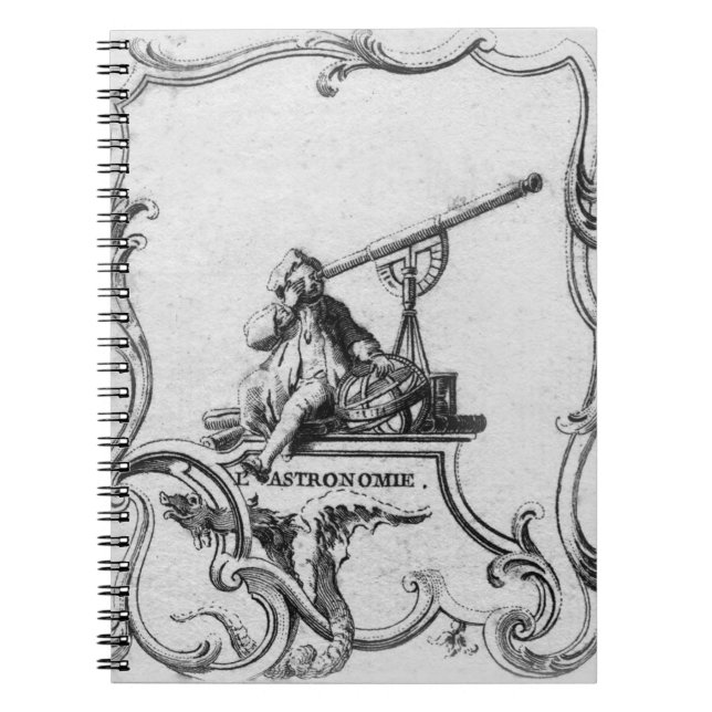 Vintage Astronomy Notebook (Front)