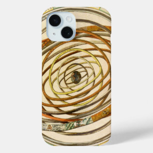 Vintage Astronomy Orbit Planets, Andreas Cellarius iPhone 15 Case