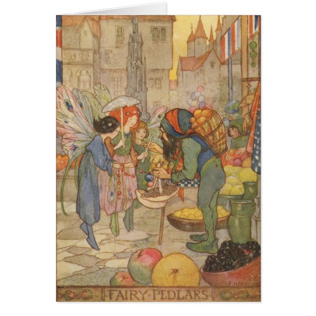 Vintage - At the Fairy Market, (Front)