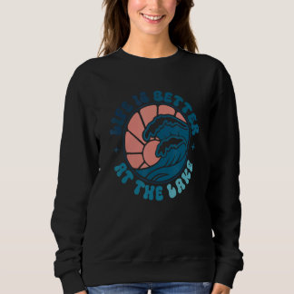 Vintage At The Lake Summer Vacation Sweatshirt