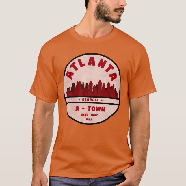 Vintage Atlanta boy T-Shirt (Front)
