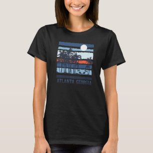 Vintage Atlanta Georgia Summer Travel 80s Beach So T-Shirt