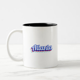 Vintage Atlanta Two-Tone Coffee Mug