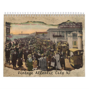 Vintage Atlantic City New Jersey  Calendar