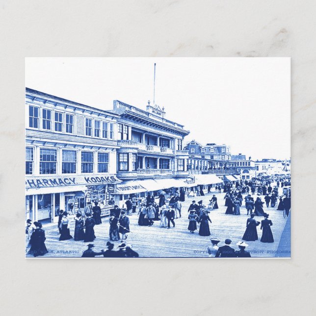 Vintage Atlantic  City Postcard (Front)