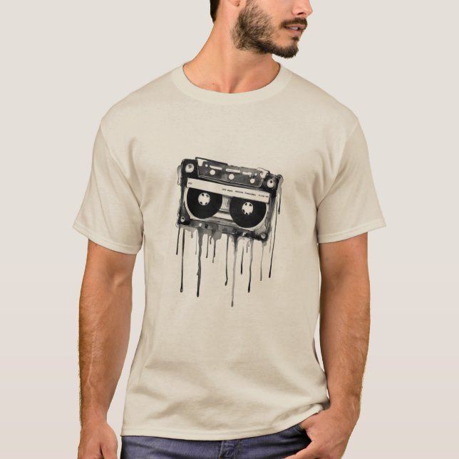 Vintage audiocassette T-Shirt (Front)