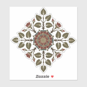Vintage Audsley Tudor Rose Victorian Pattern Art