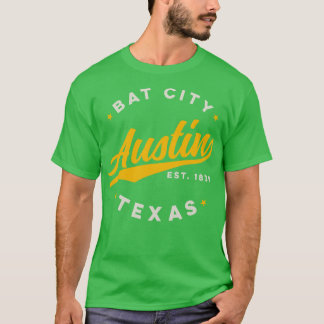 Vintage Austin Bat City Texas USA T-Shirt