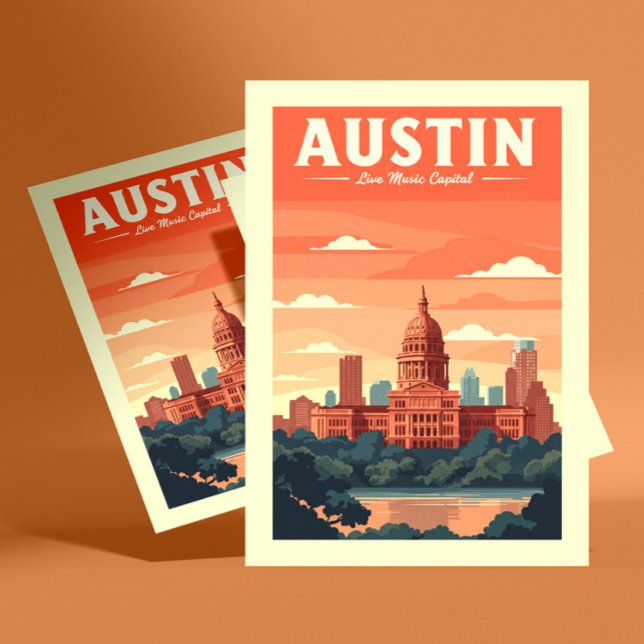 Vintage Austin Postcard (Creator Uploaded)