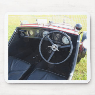 Vintage Austin Seven Dashboard Mouse Pad