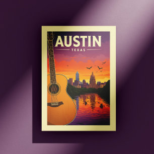 Vintage Austin Texas Postcard