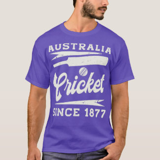 Vintage Australia Cricket Since 1877 T-Shirt