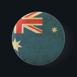 Vintage Australia Flag 6 Cm Round Badge<br><div class="desc">Vintage Australia Flag</div>