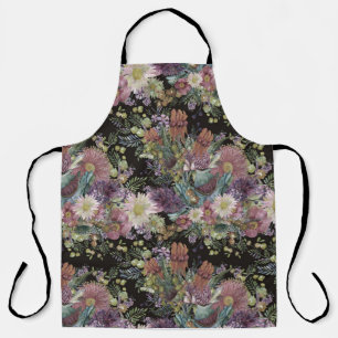 Vintage Australian Wildflowers Apron