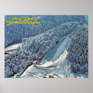 Vintage Austria, Berg Isel, Olympic Ski Jump, Poster