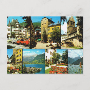 Vintage Austria, Berstadt, Zell am Zee, Salzburg Postcard