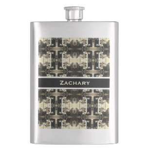 Vintage Austria Vienna Dreimaderlhaus Fiaker Hip Flask