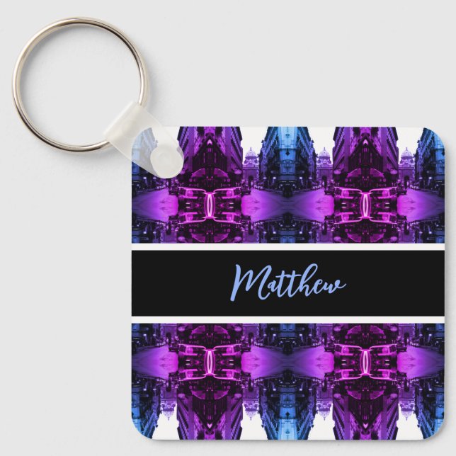 Vintage Austria Vienna Imperial Palace 1970 Key Ring (Front)