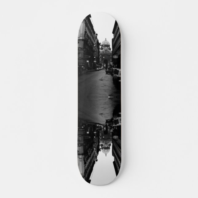 Vintage Austria Vienna Imperial Palace Postcard Skateboard (Front)