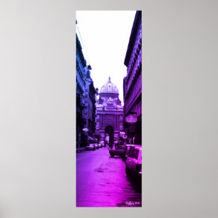 Vintage Austria Vienna Imperial Palace Poster