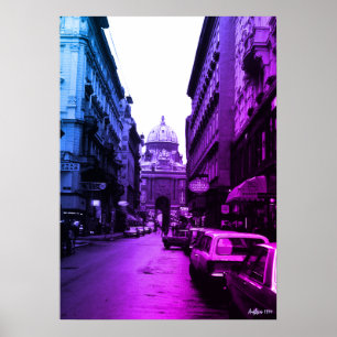Vintage Austria Vienna Imperial Palace Poster
