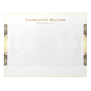 Vintage Austria Vienna Schonbrunn 1970 Notepad