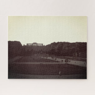 Vintage Austria Vienna Schonbrunn Gardens 1970 Jigsaw Puzzle