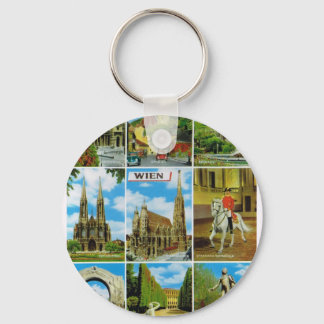 Vintage Austria, Vienna, Vienna, Multiview Key Ring