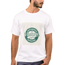Vintage Authentic Apparel T-shirt Design-since 197