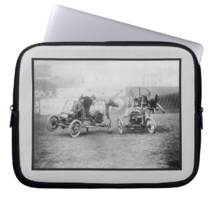 Vintage "Auto Polo" Sports Car Motorsports Laptop Sleeve