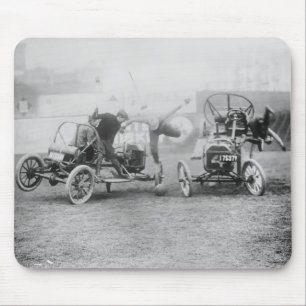 Vintage "Auto Polo" Sports Car Motorsports Mouse Pad