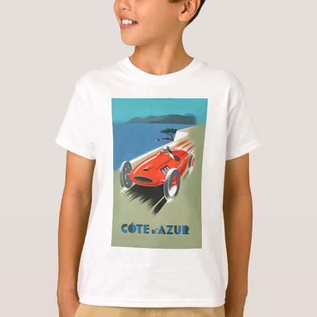 Vintage Auto Racing T-Shirt (Front)