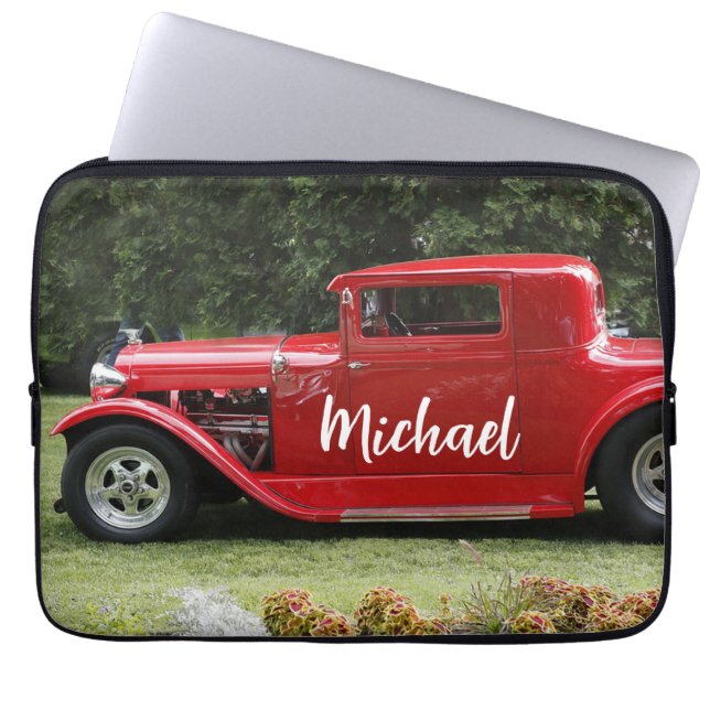 Vintage  Automobile  Laptop Sleeve (Front)