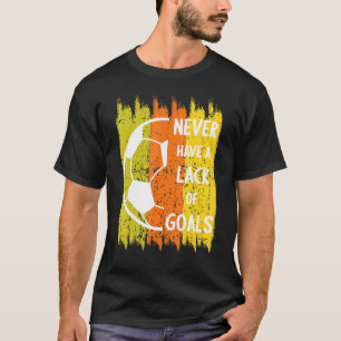 Vintage Autumn Fall Colours Soccer Ball T-Shirt