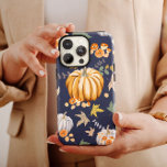Vintage Autumn Pumpkin iPhone Case<br><div class="desc">Our Autumn Pumpkin patch case will give your phone a festive look. Please note that Zazzle fulfills the orders for our product designs, and your satisfaction is 100% guaranteed. If for any reason, you are not satisfied with your purchase, you can send it back for an exchange or a full...</div>